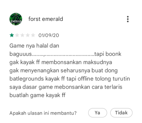 Buatlah Game Kayak Ff