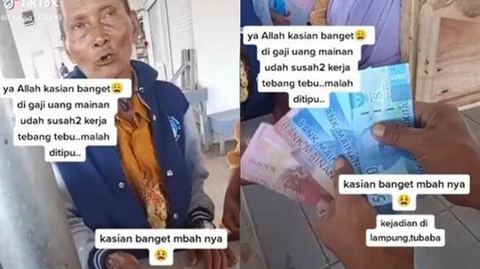 Hoax, Ini Fakta Tentang Kakek Tebang Tebu yang Mengaku Dibayar Uang Mainan di Lampung