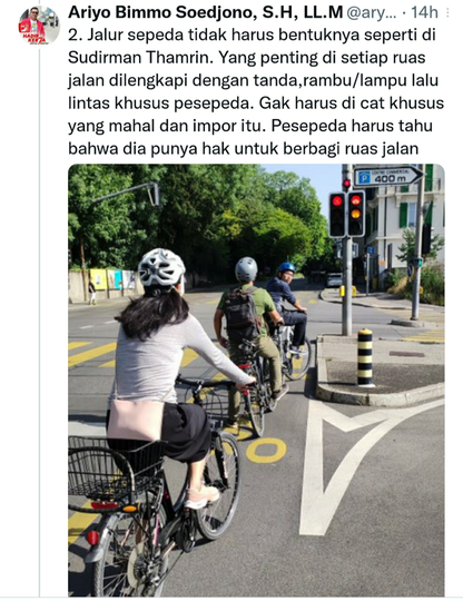 PSI: Anies Sibuk Bikin Jalur Sepeda Dibanding Atasi Polusi Jakarta