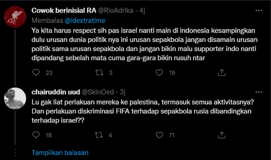 Israel Lolos ke Piala Dunia 2023 di Indonesia, Apakah Akan digoreng dan diboikot?