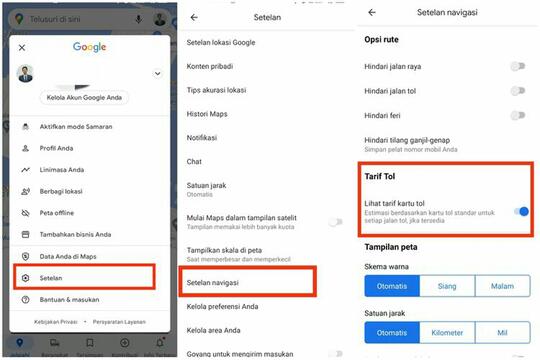Google Maps Sediakan Estimasi Tarif Tol Indonesia Jadi Negara Pertama