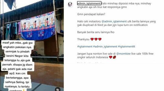Karena Tidak Pernah Menyapa, Warga Ini Ogah Angkat JEMURAN Tetangganya Yang Kehujanan