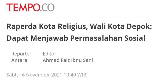 Belasan Santriwati Jadi Korban Pencabulan, KPA Pertanyakan Peran Wali Kota Depok
