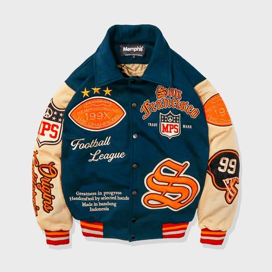 10 Rekomendasi Jaket Varsity Berkerah dari Brand Lokal, Tampil Makin Kece Bro!