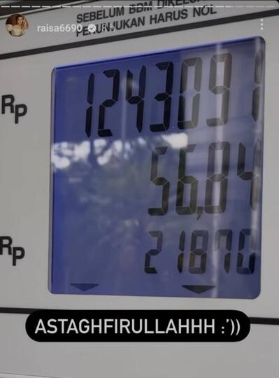 Isi Bensin 56 Liter Raisa Kaget Bayar 1,2 Juta! Ini Tips Biar Bensin Kendaraan Hemat