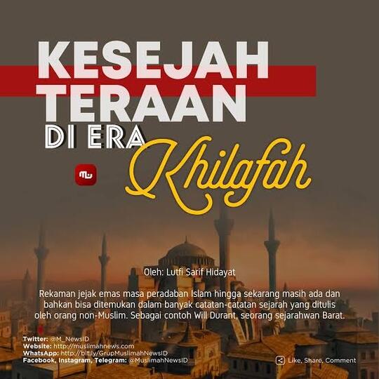 Kenapa Sistem Khilafah Punah! Dan Sekarang Susah Mendapatkan Tempat?