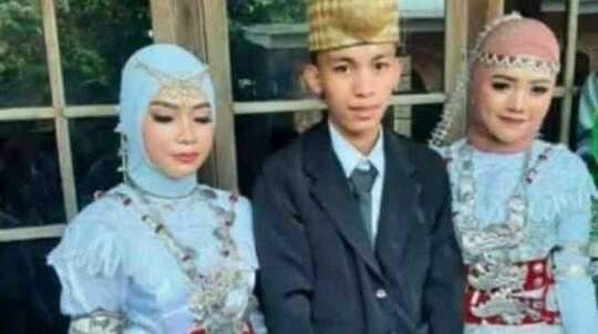 Medsos Dihebohkan dengan Pemuda Nikahi 2 Gadis Bersaudara di Lampung, Apakah Boleh?