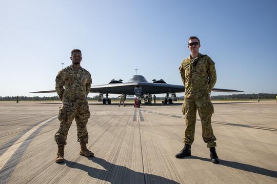 Alarming Deployment ! Empat Pesawat Pengebom B-2 Spirit USAF Ditempatkan di Australia