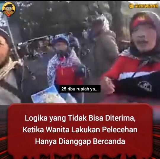 Miris, Seorang ibu Lakukan Pelecehan Seksual Verbal Pada Turis Bule di Indonesia
