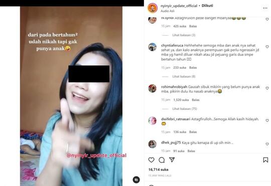 Beredar Konten Bandingkan Hamil Diluar Nikah dan Nikah Lama Belum Hamil, Pantaskah?