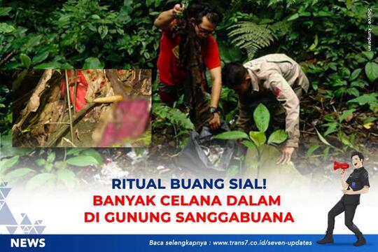 Sampah Celana Dalam, Banyak Ditemukan Di Gunung-Gunung!