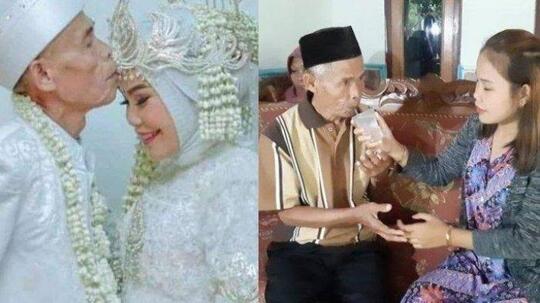 Menikahi Wanita Cantik Dan Muda! Kakek Ini Malah Minta Cerai