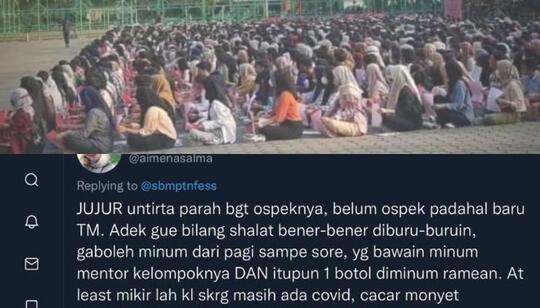 Untirta Trending Twitter, Diduga Terjadi Perpeloncoan dan Pelecehan Verbal Saat Ospek