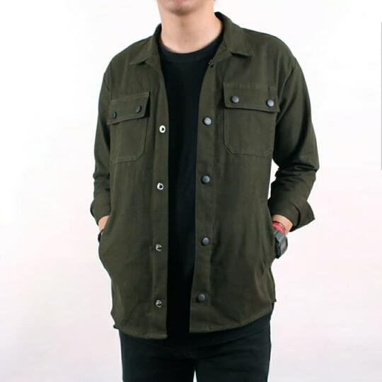 11 Rekomendasi Jaket Trucker Canvas Brand Lokal, Tampil Makin Kece!
