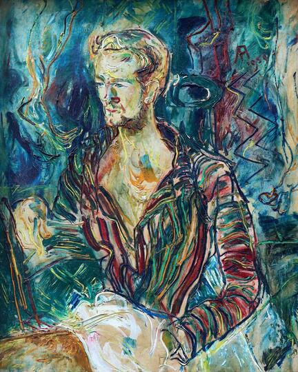 Art Review: Affandi Self Portrait, 1969 & Earl of Glynn, 1959