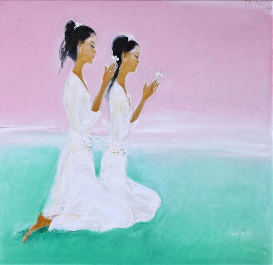 Art Review: Lukisan Srihadi Soedarsono Warna, Kombinasi & Warna