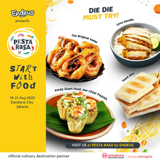 Festival Pesta Rasa 2022 Dihadiri 5 Chef Keren & Ternama!