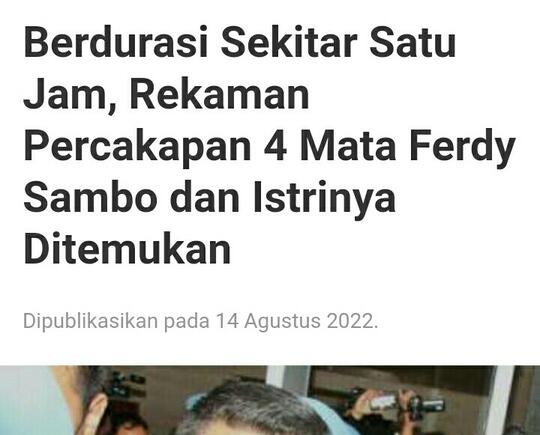 AHLI Digital Forensik Ini Sebut Brigadir J dan Putri Masih Satu Mobil dari Magelang