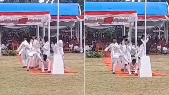 Diduga Joget Saat Bertugas, Pasukan Paskibra Bekasi Tuai Pro Kontra di Media Sosial