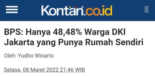 Anies: 85 Persen Rumah Di Jakarta Tak Perlu Bayar PBB
