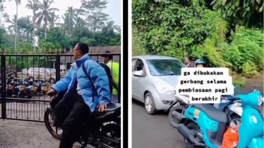 Guru Datang Terlambat Gerbang Ditutup oleh Murid, Apakah Itu Pantas Untuk Dilakukan?