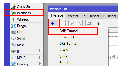 eoIP tunnel pada microtic