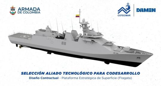 Ikuti Jejak Indonesia dan Meksiko, Kolombia Pilih SIGMA 10514 Untuk Proyek Frigat