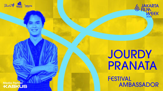 Jourdy Pranata, Festival Ambassador untuk Jakarta Film Week 2022