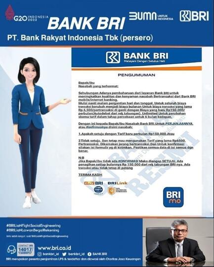 Wajib Waspada, Marak Penipu Berkedok Admin Bank Meminta Data Nasabah