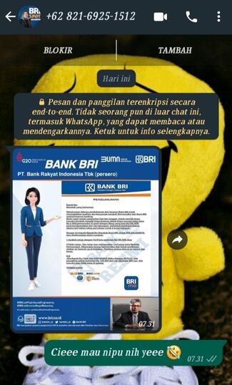 Wajib Waspada, Marak Penipu Berkedok Admin Bank Meminta Data Nasabah