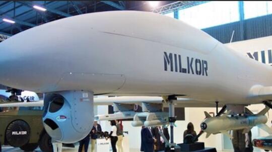 Selayang Pandang Milkor 380 - Drone Tempur Buatan Afrika Selatan