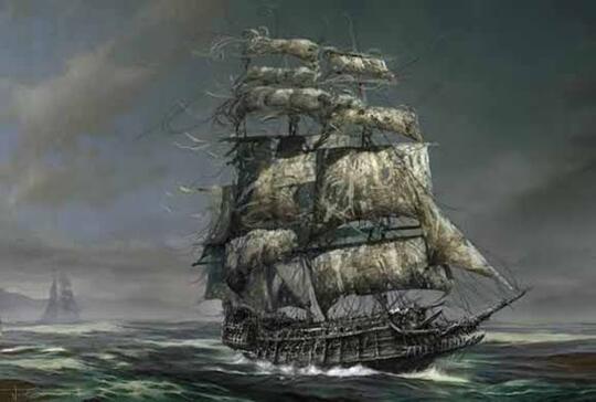 Kisah Flying Dutchman, Kapal Hantu Era VOC Berkuasa!