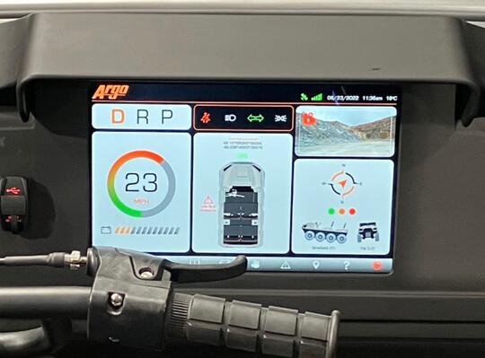 Atlas EV 8x8 - Kendaraan Listrik Amfibi Buatan Kanada