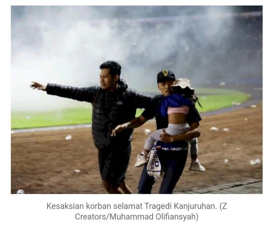 Merinding! Korban Selamat Ungkap Fakta Mengejutkan Penyebab Tragedi Kanjuruhan