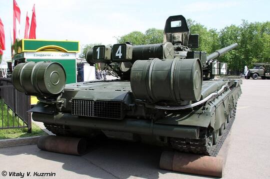 Tentara Rusia Terima T-80BVM, Tank Versi Modernisasi dengan Memakai Komponen Lokal