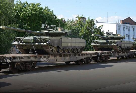 Tentara Rusia Terima T-80BVM, Tank Versi Modernisasi dengan Memakai Komponen Lokal