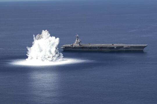Paman Sam Kirim Kapal Induk USS Gerald R. Ford Menuju Samudra Atlantik