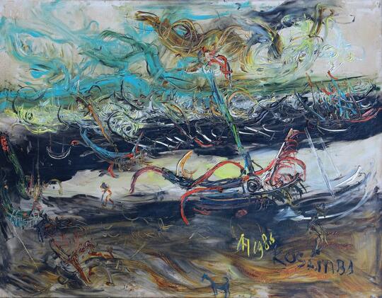 Art Review: Kosamba, 1986 by Affandi