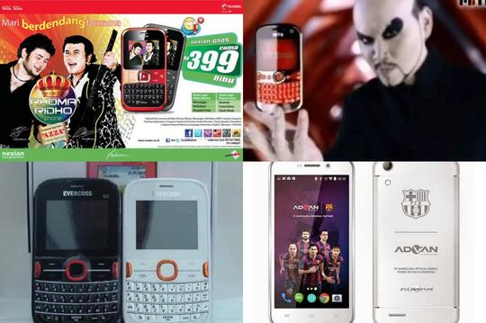 6 Merk Hape Lokal yang Pernah Kuasai Pasar Sebelum ditebang Oleh Xiaomi dan Oppo