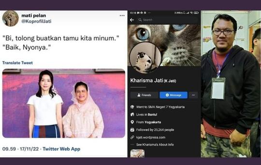 Ibu Iriana Dihina Saat Berfoto dengan Kim Keon Hee, Membuat Gibran dan Kaesang Murka