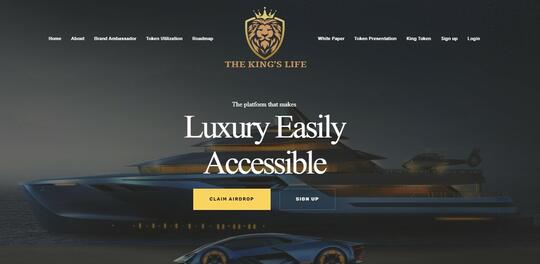 The King's Life : Luxury Lifestyle Industry (Launching 23/11/22).