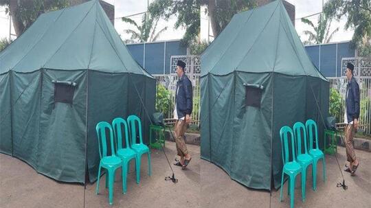 Unik dan Anti Mainstream, Ini Sekilas Tentang Tenda Sakinah di Pengungsian Cianjur