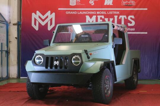 Wow! Mobil Listrik Buatan ITS Ini Bisa Melaju 100 KM/Jam