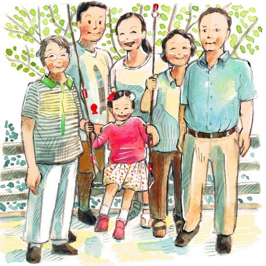 Bosan Lihat Anak-anak Main Handphone? Gambar Seniman Jepang Ini Bisa Jadi Inspirasi