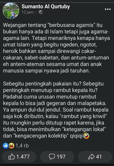 Netizen Soroti Gita Savitri Perihal Jilbab yang Dipakai Hingga Trending di Twitter