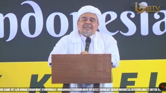 HRS Ngaku Tak Akan Hadir Reuni 212 dalam Bentuk Demo: Kalau Ikut, Dipenjara
