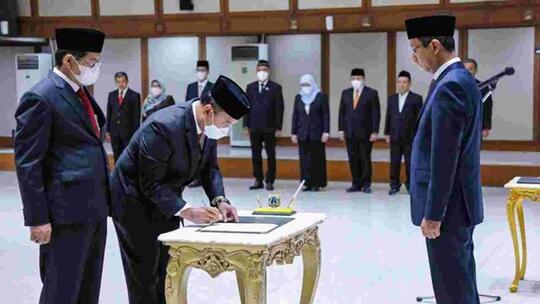 Heru Budi Copot Marullah dari Sekda DKI, Dilantik Jadi Deputi Gubernur