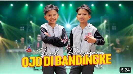Farel Prayoga - Ojo Di Bandingke