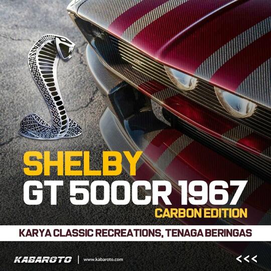 Ford Mustang Shelby GT500 Code Red Bertenaga Turbo Ganda
