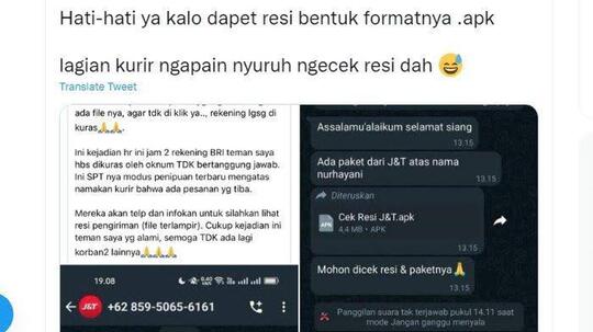 Waspada Penipuan Berkedok Ekspedisi, Kuras Rekening Korban Dengan Sistem Sniffing